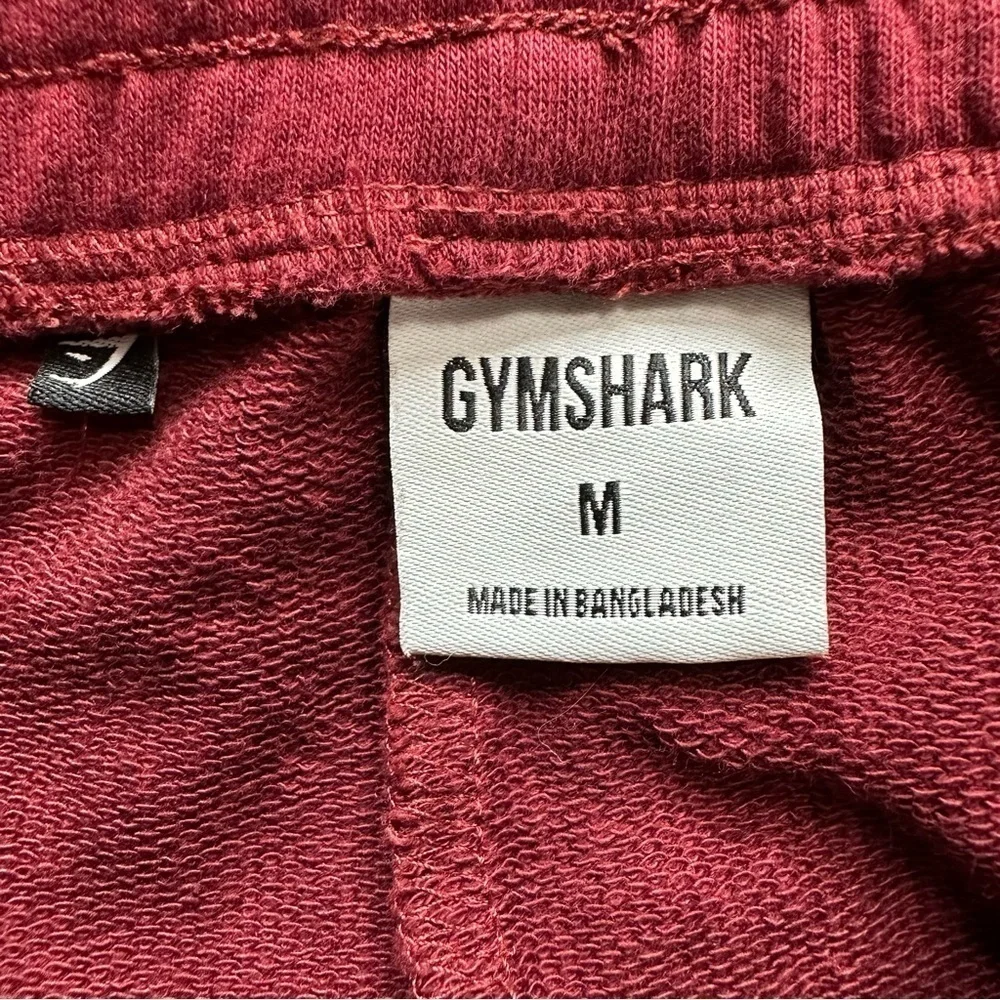 Gymshark Women's Maroon Athletic Jogger Pants, Sz Medium - Picture 9 of 11